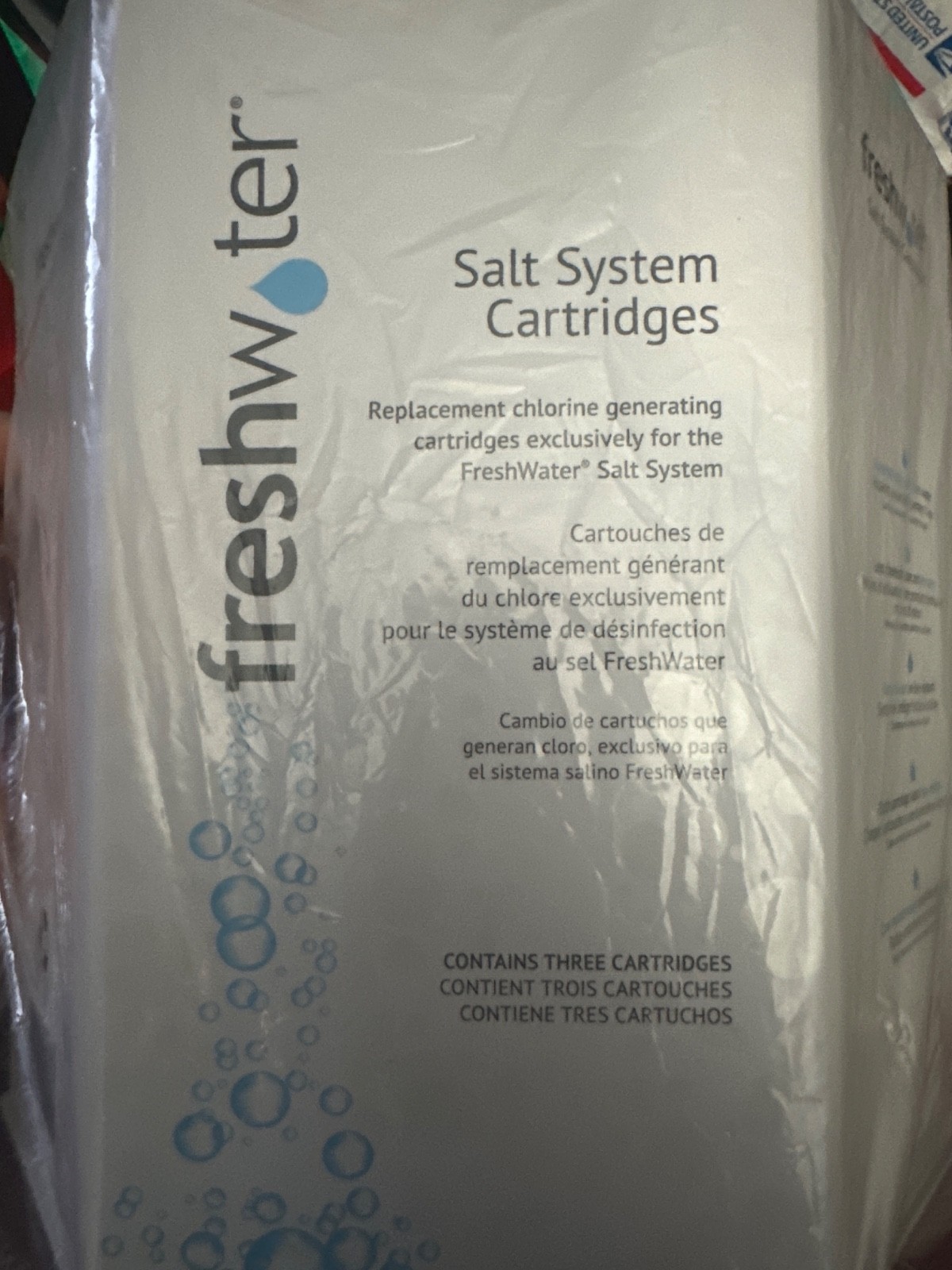 FreshWater Salt System Cartridges 3 Pack 12 Month