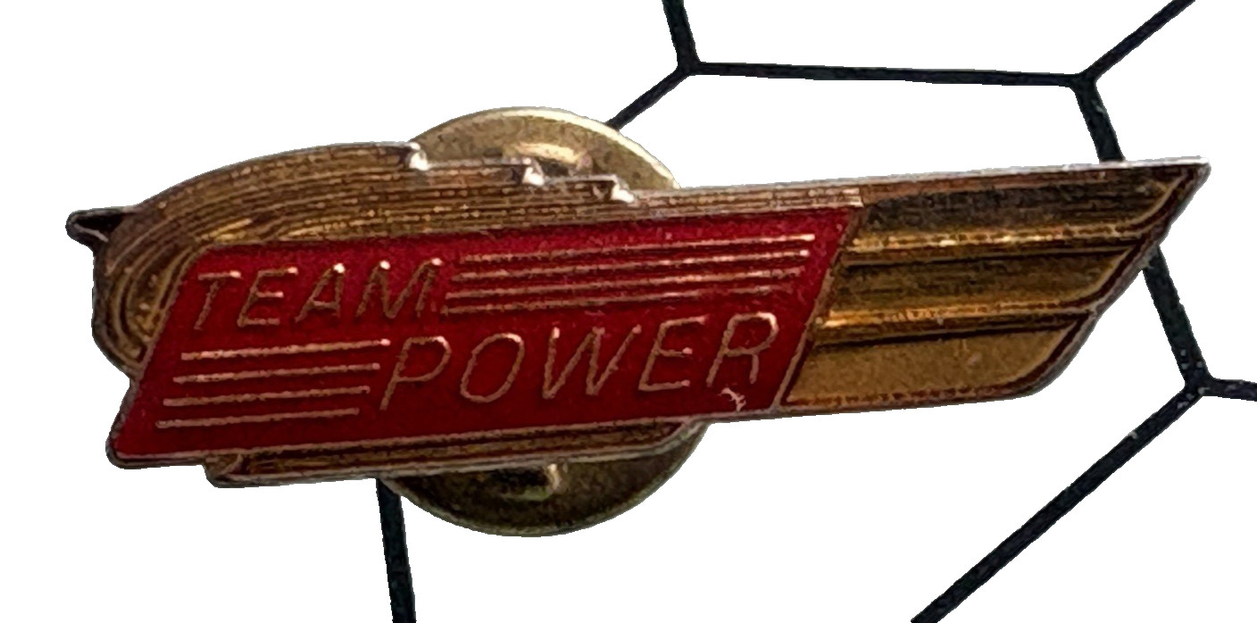 Nintendo - Team Power Pin - Red - Vintage 1980’s