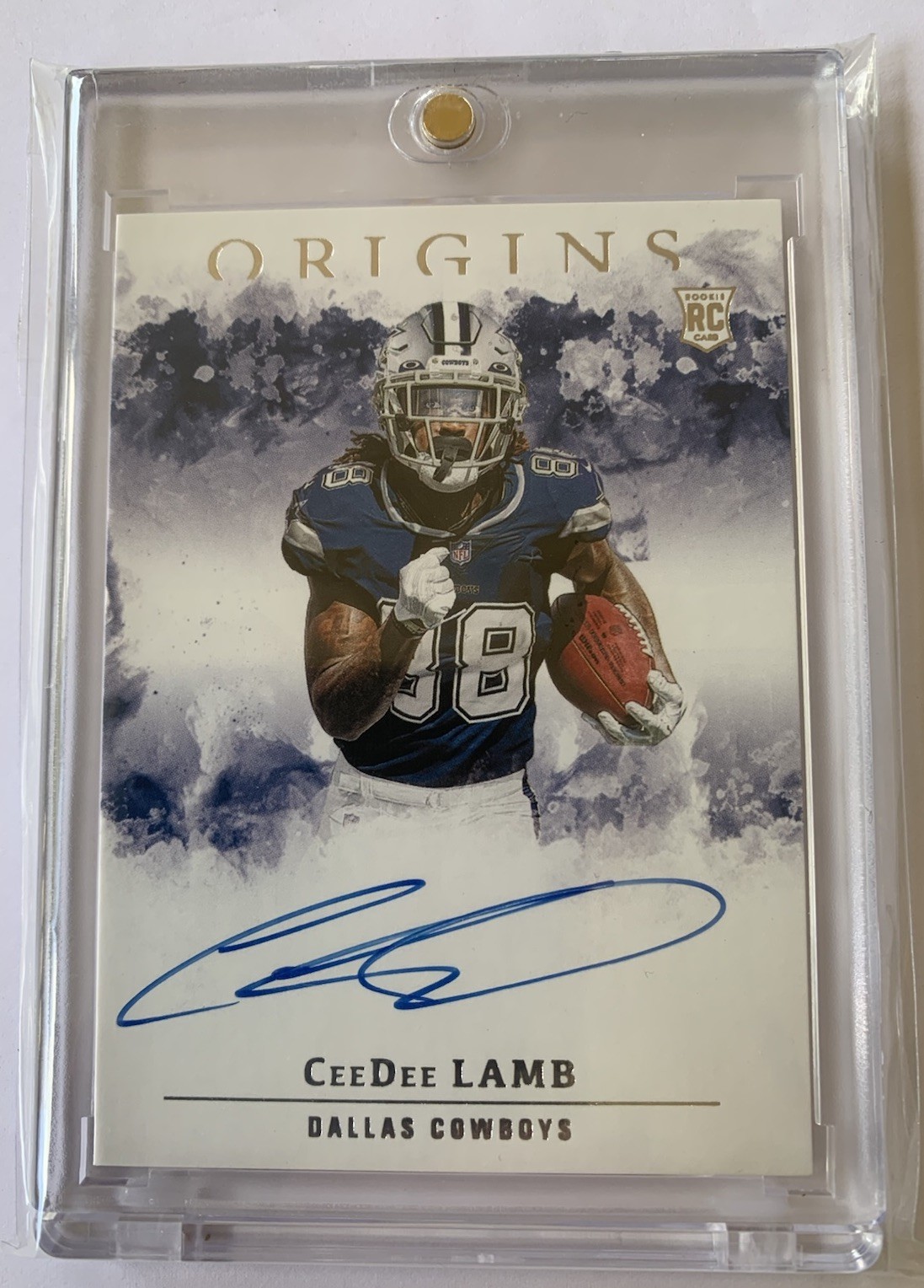 2020 Panini Origins CeeDee Lamb RC On Card Auto Cowboys RA-CL Rookie 🔥 2020 Panini Origins CeeDee Lamb RC On Card Auto Cowboys RA-CL Rookie 🔥