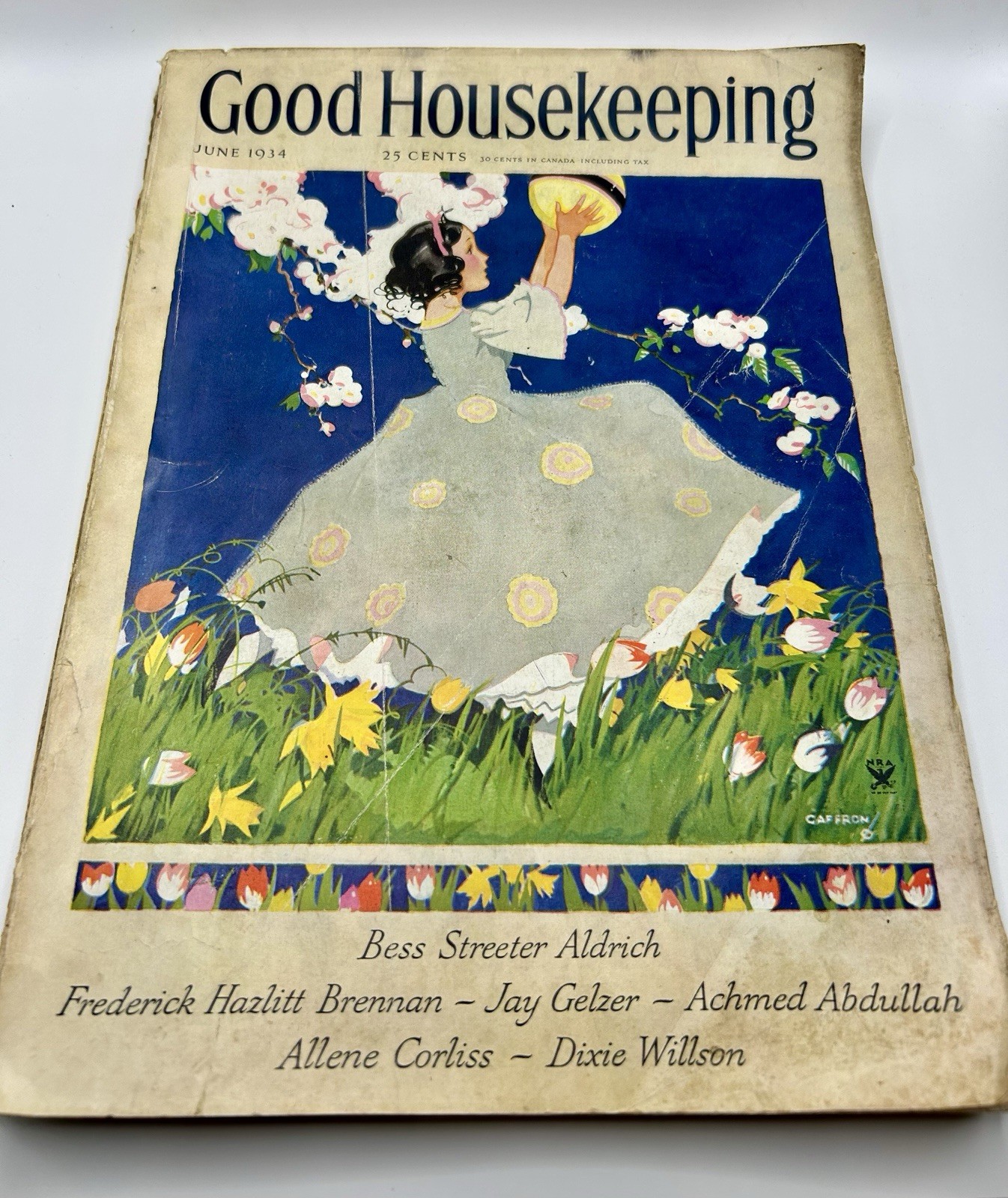 Good Housekeeping June 1934 Donald Duck Debut Era Disney Vintage Magazine