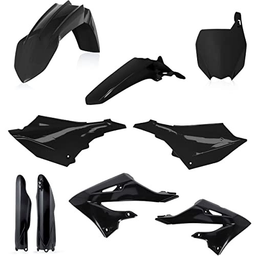 Acerbis Full Plastic Kit (2936150001) Black For YAMAHA YZ250 2022-25