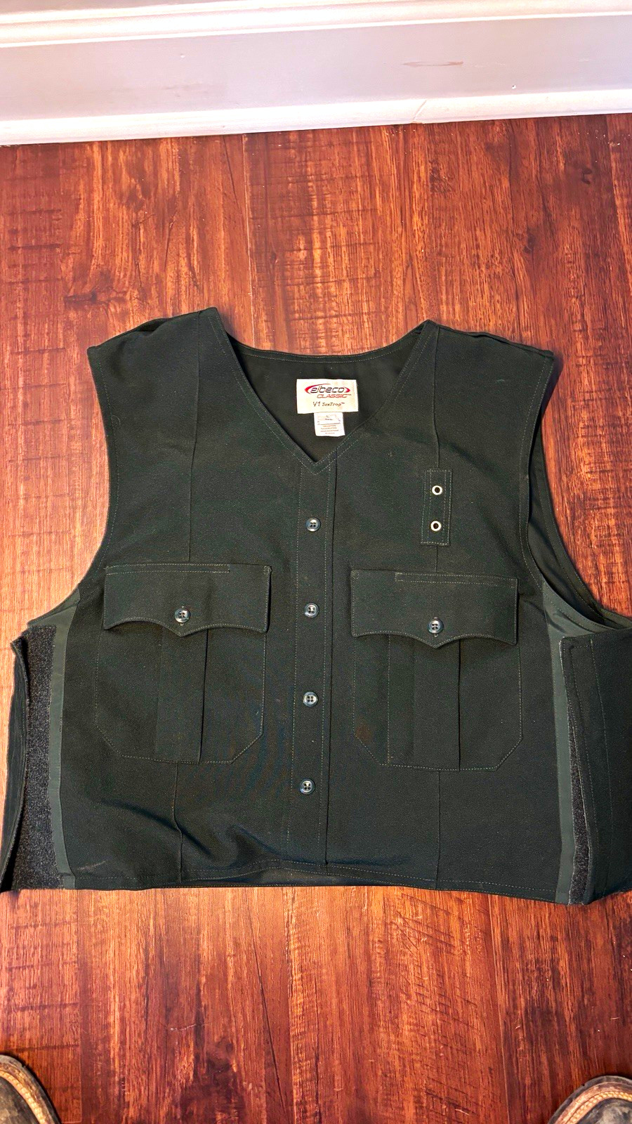 GH Armor Systems Black Body Armor Vest Size L Adjustable Unisex UG2LGT8