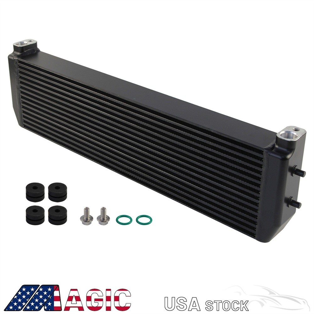 Performance Upgrade Oil Cooler For BMW M5 M6 F90 F10 S63 V8 4.4L 2012-2020 Black