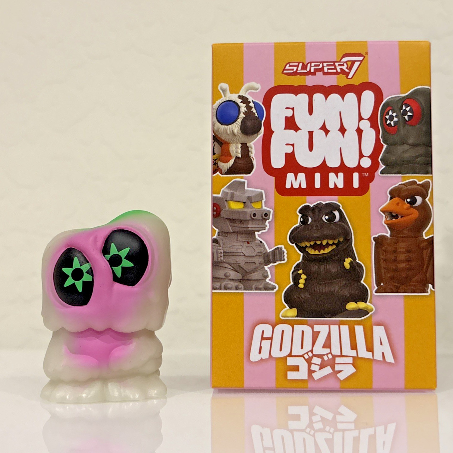 Super7 Fun Fun Mini Godzilla Hedorah Glow Figure 2.5