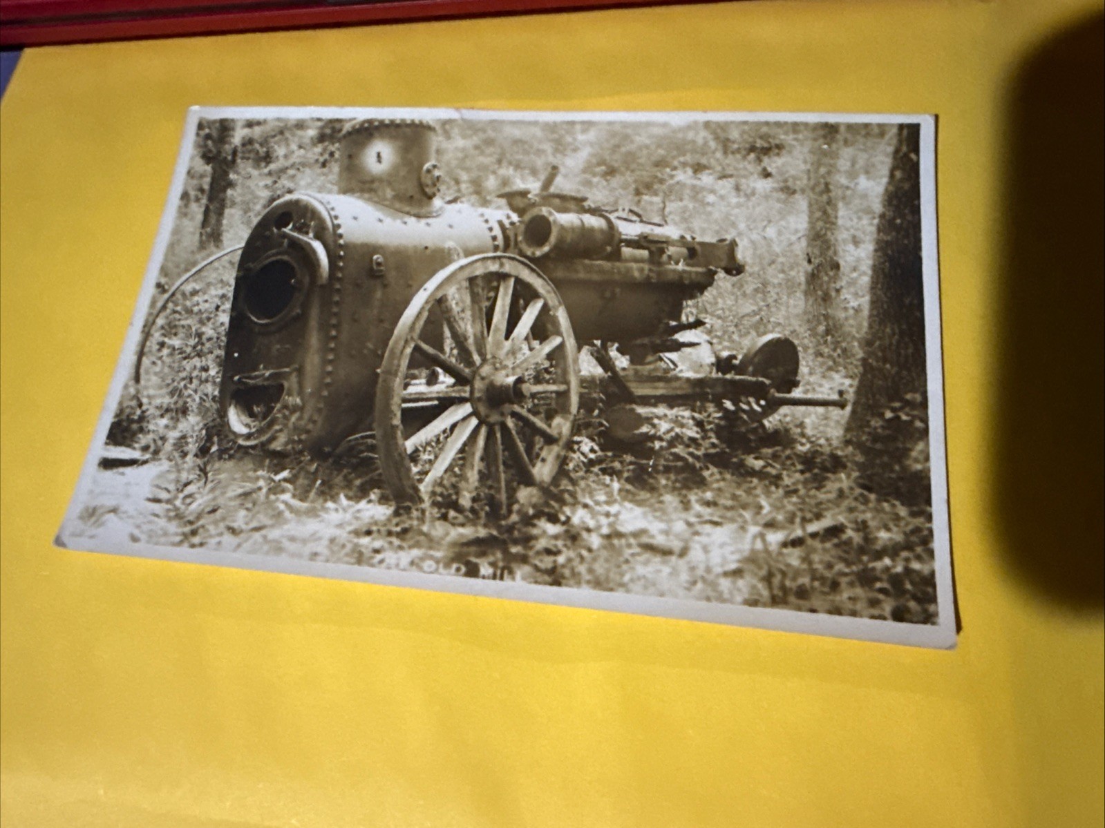 RPPC Old Mill Machinery Postcard RPPC Old Mill Machinery Postcard