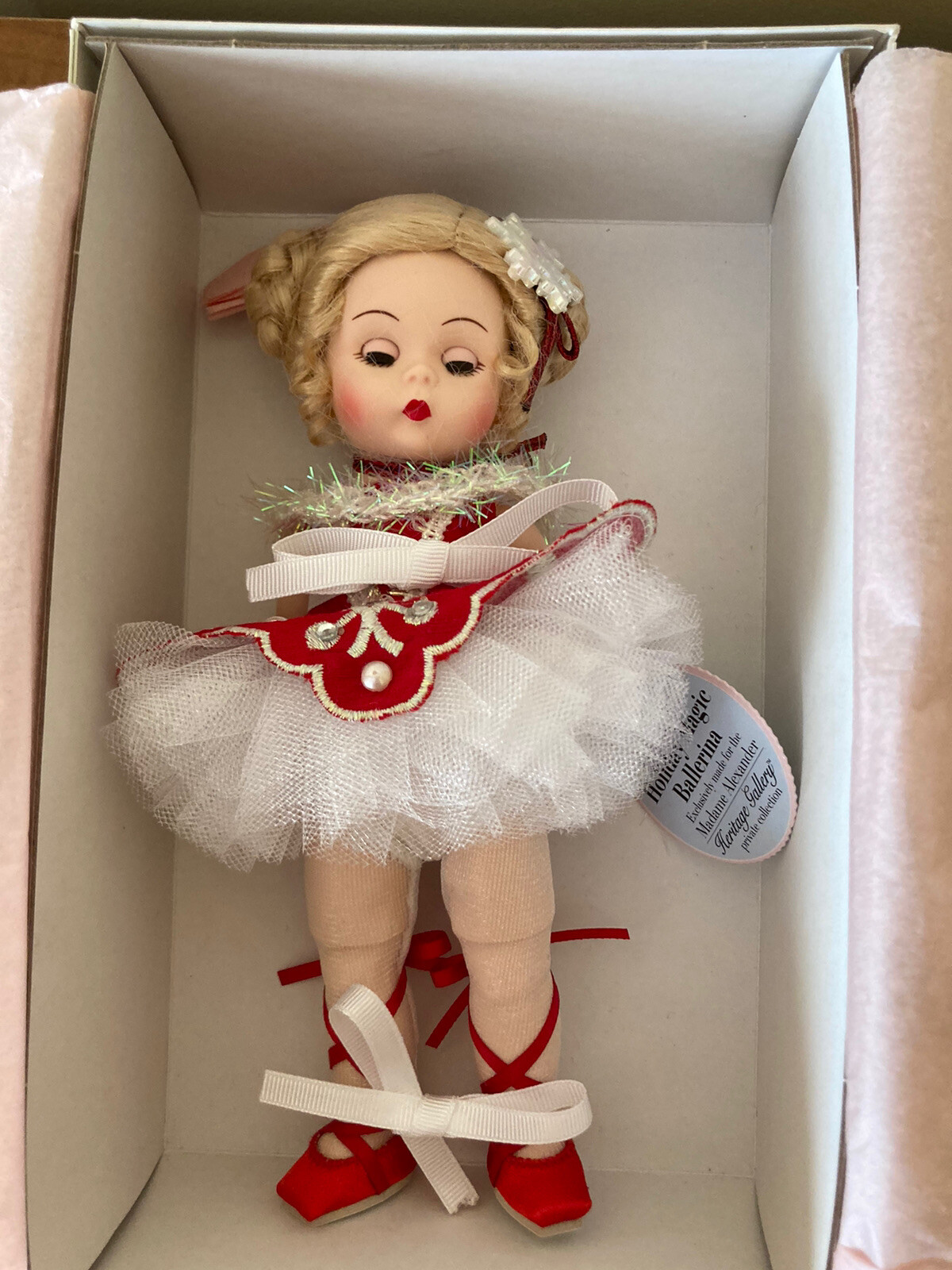 Madame Alexander Doll #49820 Holiday Magic Ballerina 136/550 8” Blonde Hair Madame Alexander Doll #49820 Holiday Magic Ballerina 136/550 8” Blonde Hair