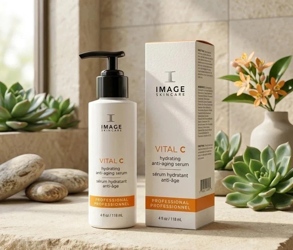 IMAGE Skincare VITAL C Hydrating Anti-Aging Face Serum 4 fl oz 118 mL IMAGE Skincare VITAL C Hydrating Anti-Aging Face Serum 4 fl oz 118 mL
