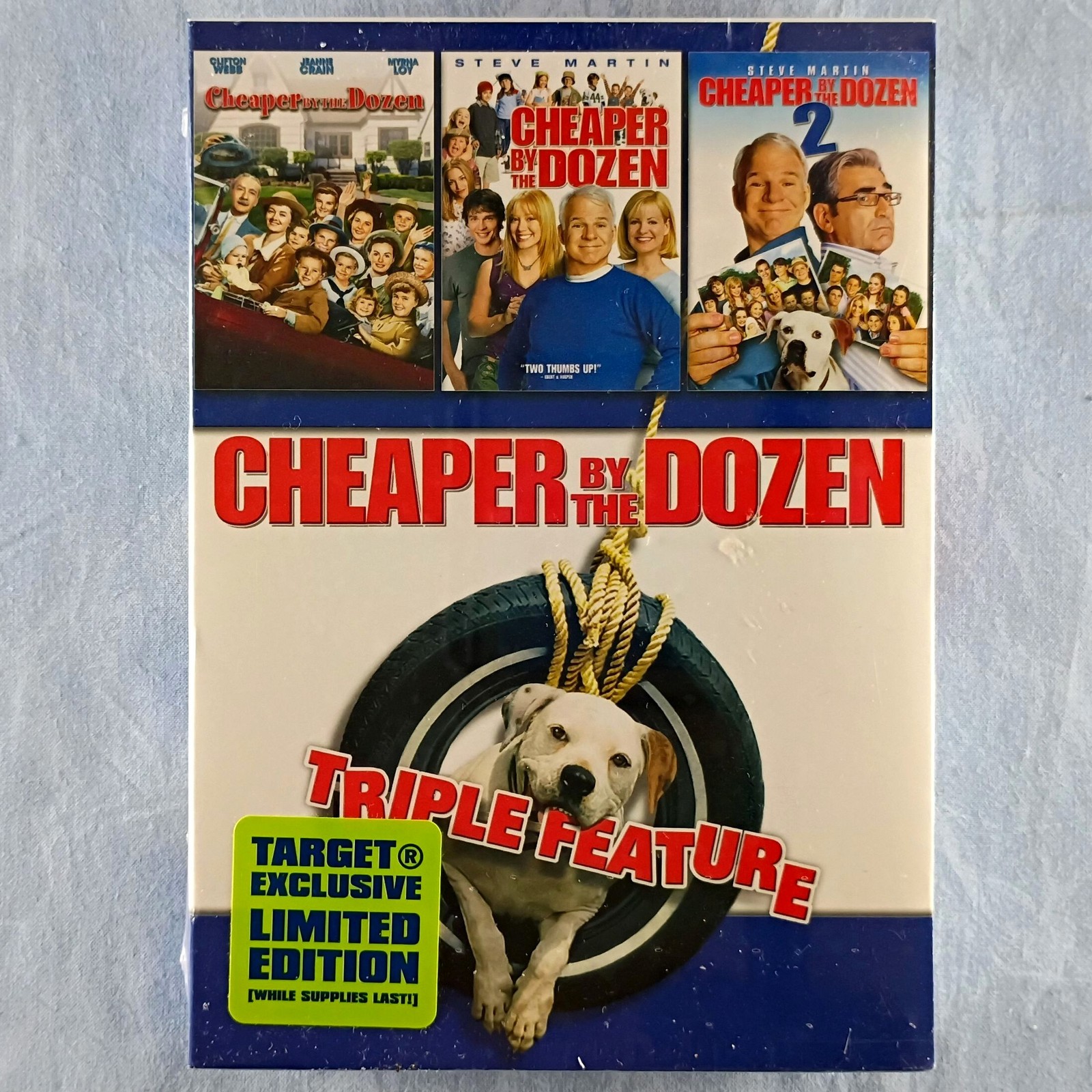DVD Box Set - Cheaper By The Dozen Triple Feature Target Exclusive LE DVD Box Set - Cheaper By The Dozen Triple Feature Target Exclusive LE