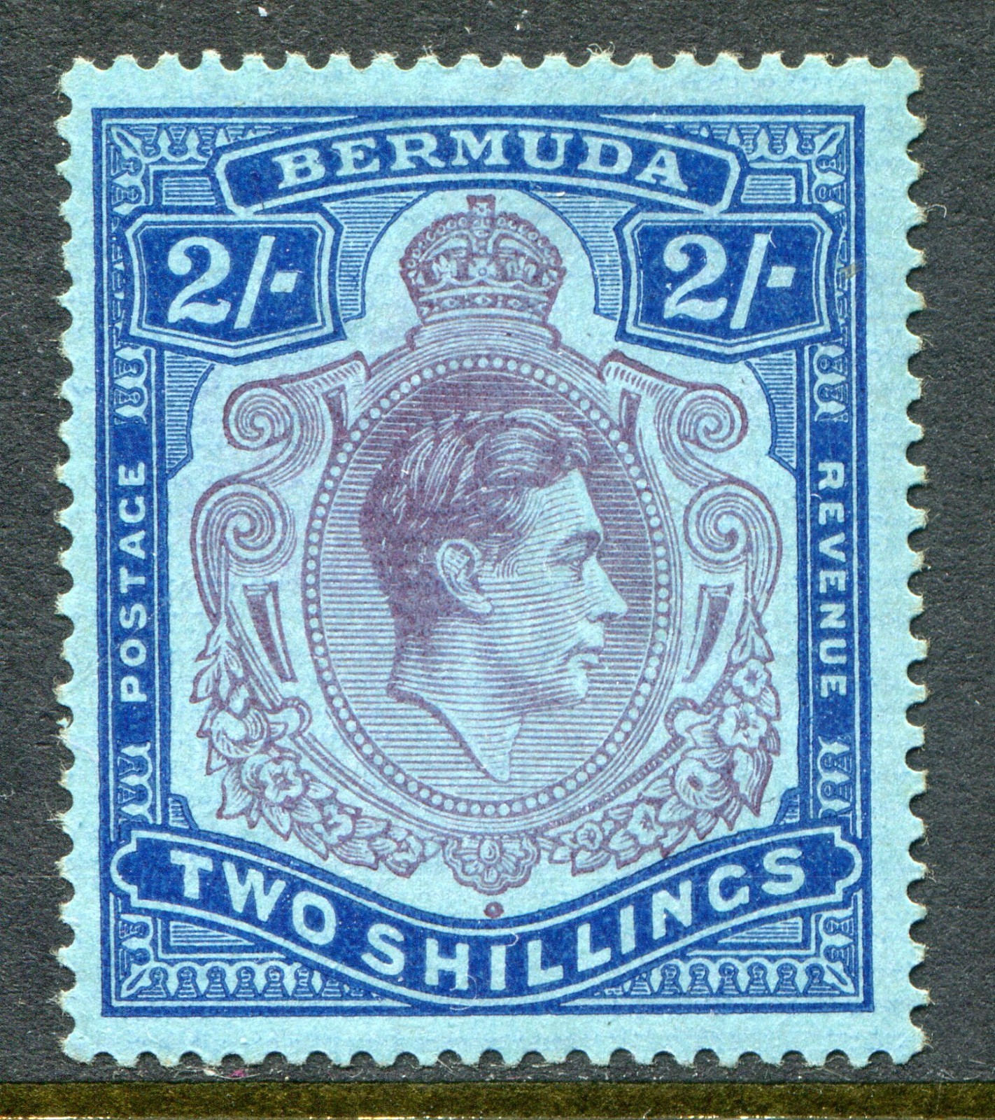 Bermuda 1938-53 perf. 14 2s SG 116 unmounted mint (cat. £90)