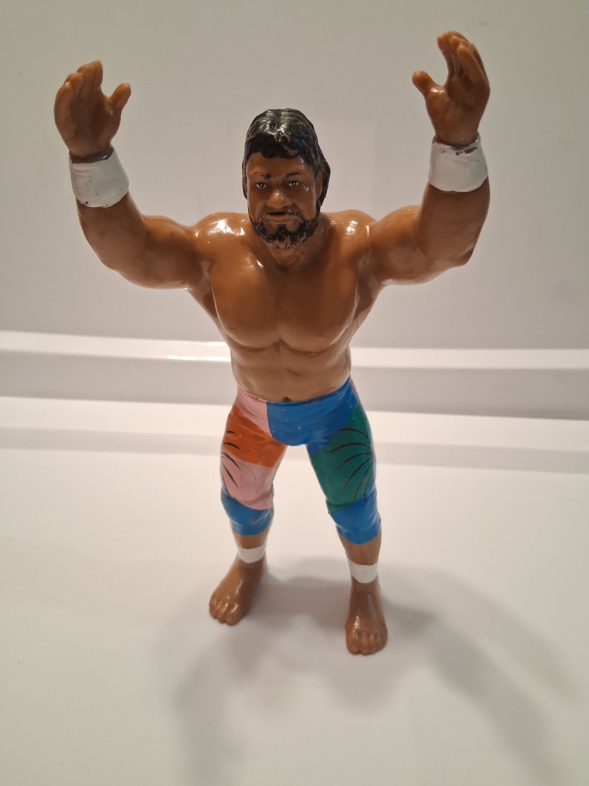 Vintage 1989 WWF Haku LJN Wrestling Figure Superstars WWE WCW NWO ECW AEW AWA 