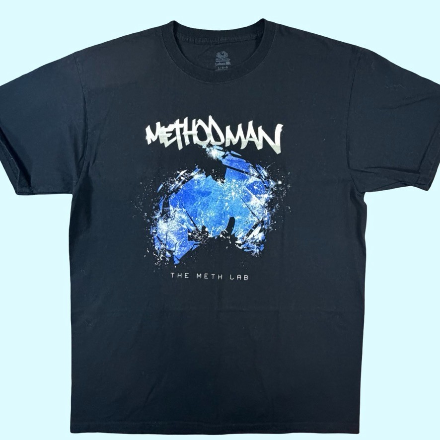 Method Man The Meth Lab 2015 Tommy Boy Hanz On Music Wu Tang T Shirt Large