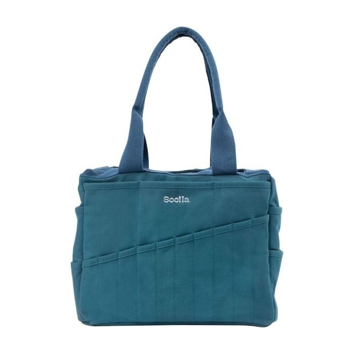 Soolla Studio Bag Aquamarine Knitting Crochet Craft Project Storage Organizer
