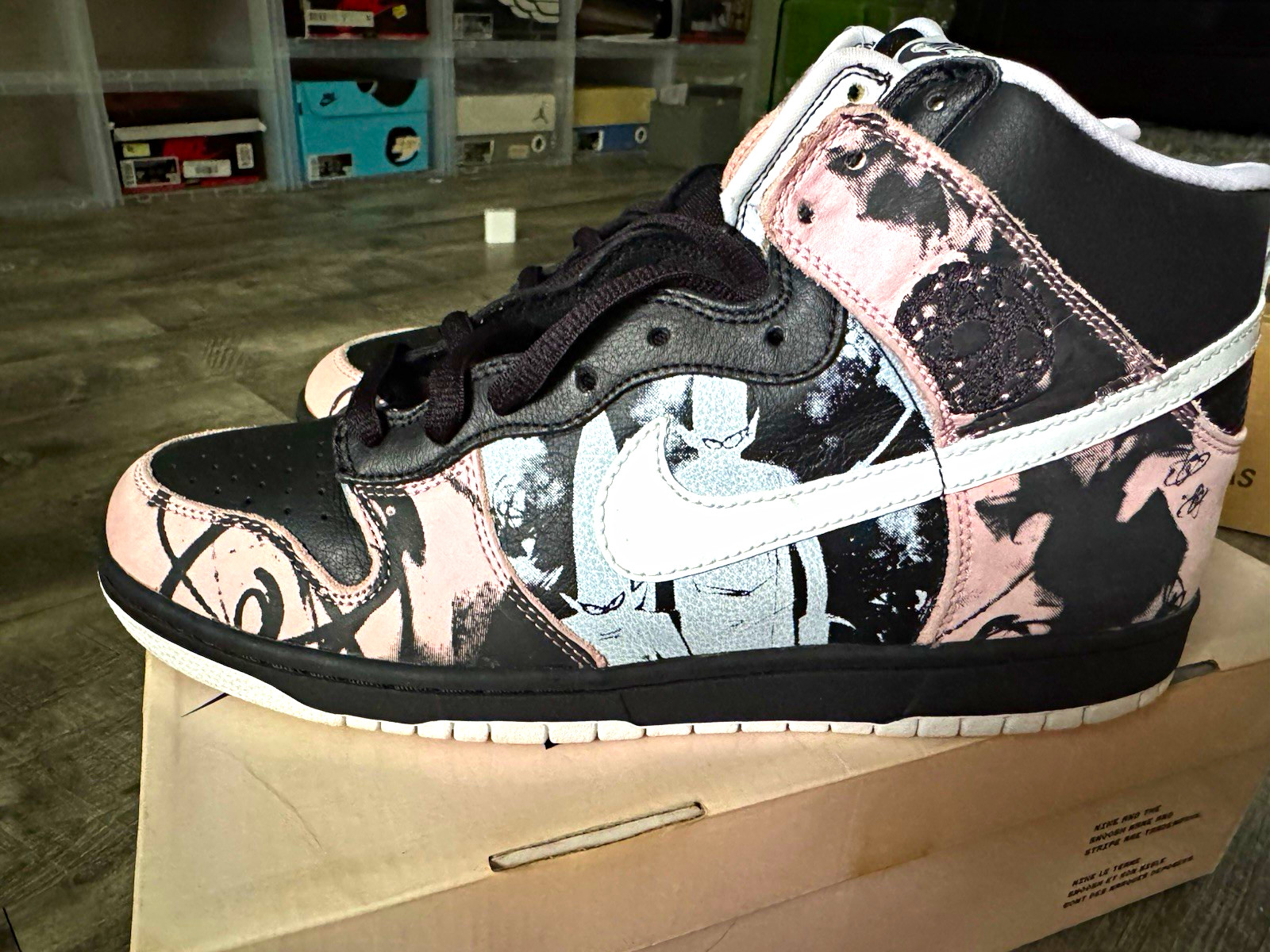 Nike Dunk High Pro SB Skate Shoes Black/White US 11.5 Medium D