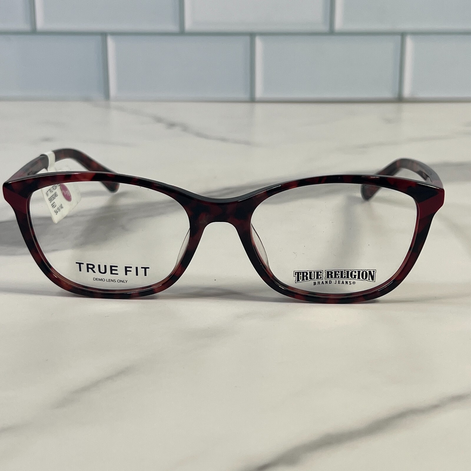 True Religion Rosa Red True Fit Eyeglass Frames 54 18 140