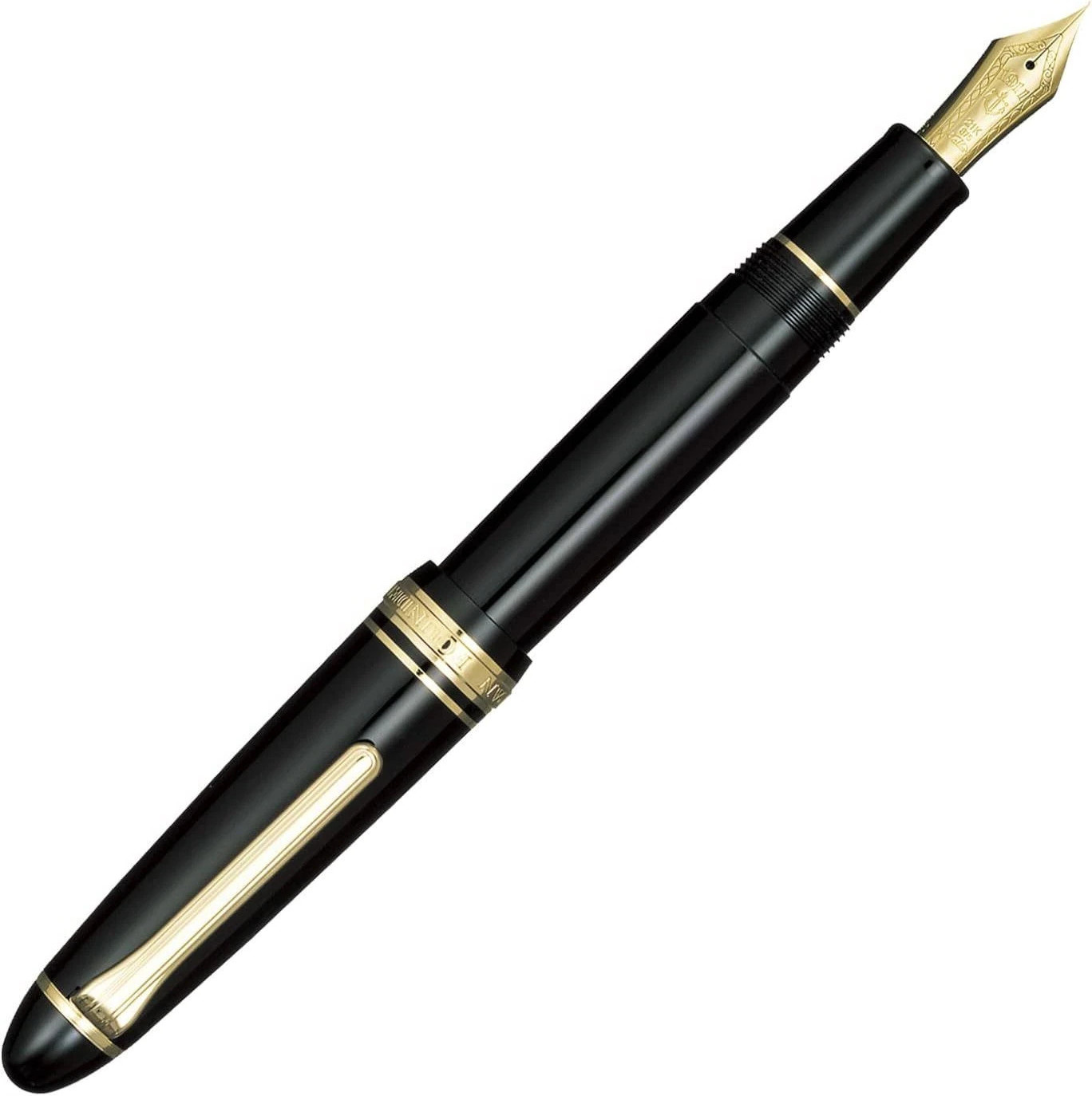Sailor 1911L Profit Large 21K Fountain Pen Black - Extra Fine Nib