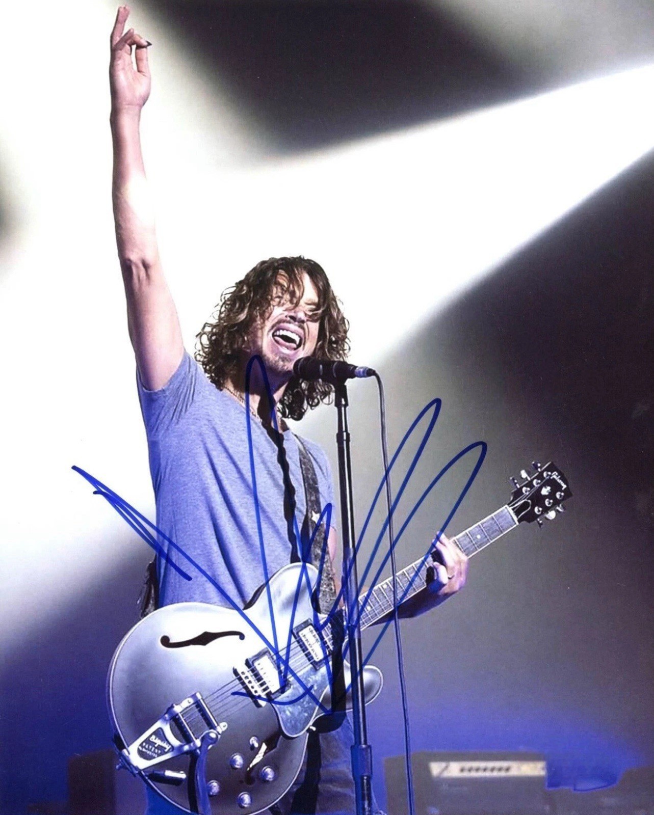 Chris Cornell Soundgarden Audioslave autographed signed 8.5x11 Photo Reprint