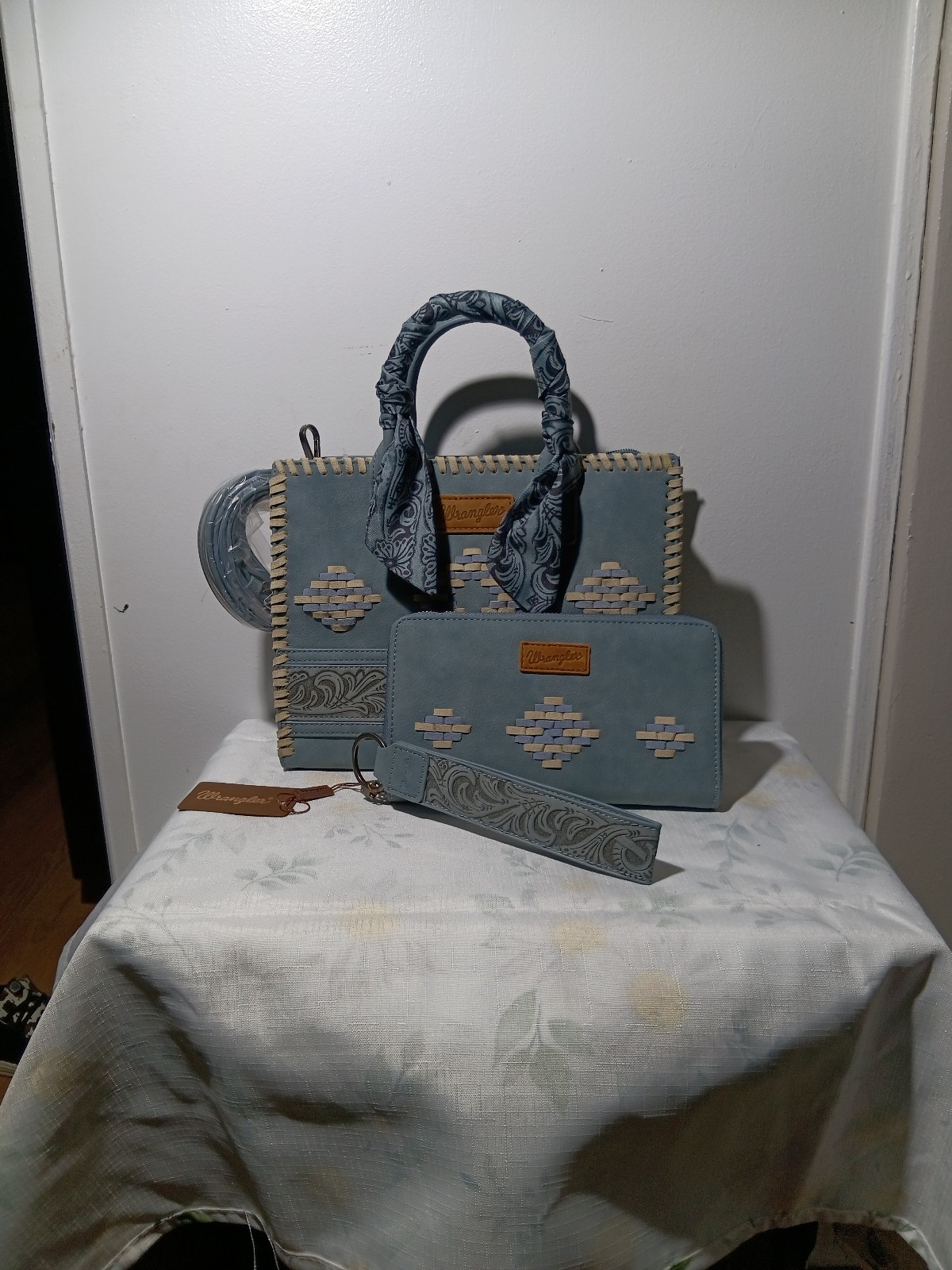 wrangler bandana purse & Wrislet
