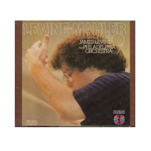 JAMES LEVINE CONDUCTS MAHLER SYMPHONY 9 Philadelphia Orchestra 2 DISCS CD JAMES LEVINE CONDUCTS MAHLER SYMPHONY 9 Philadelphia Orchestra 2 DISCS CD