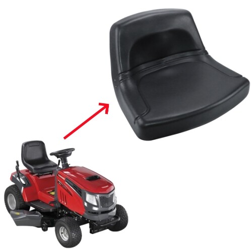 High Back Garden Lawn Mower Tractor Seat Universal Waterproof Seat for Lawnmower