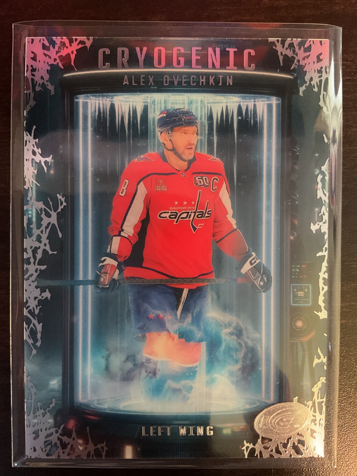 Alex Ovechkin 2025-26 Upper Deck Ice Cryogenic Insert Card #CY-8