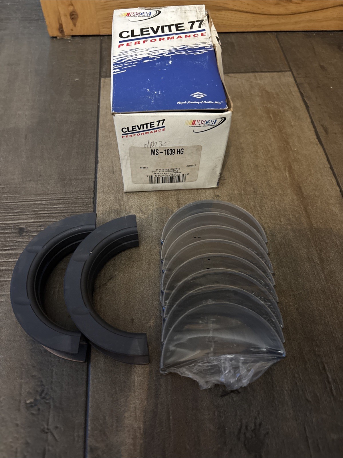 Clevite 77 MS-1039P Hg Crankshaft Main Bearing Set Nos