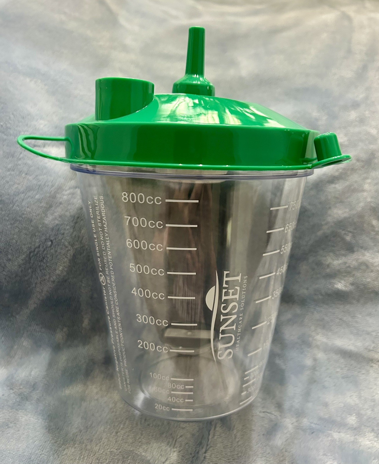 Lot of 4 RES023 Sunset Bemis 800 cc Hi Flow Suction Canister