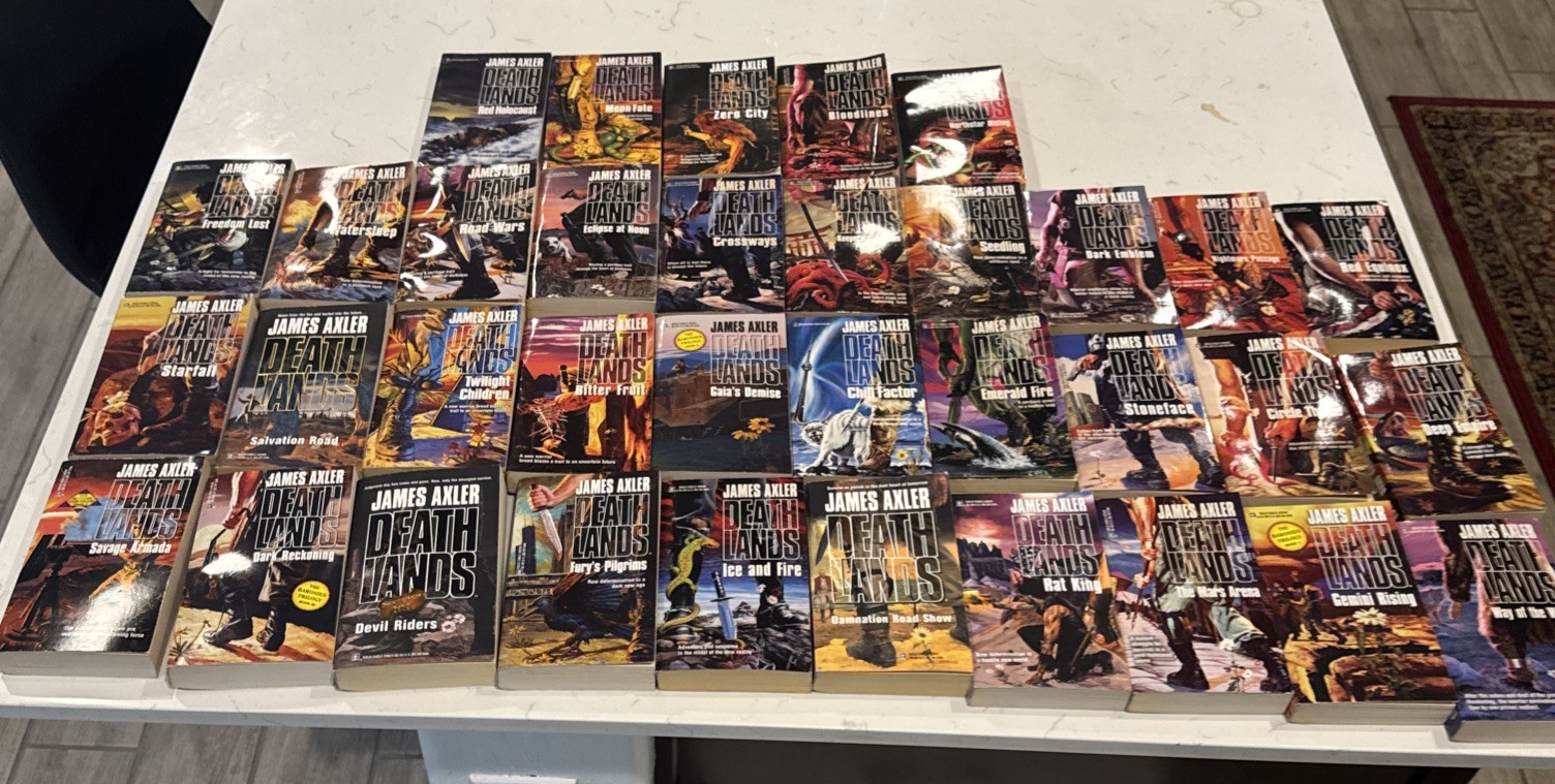 DEATH LANDS 35 Book Lot James Axler Paperback Books Good