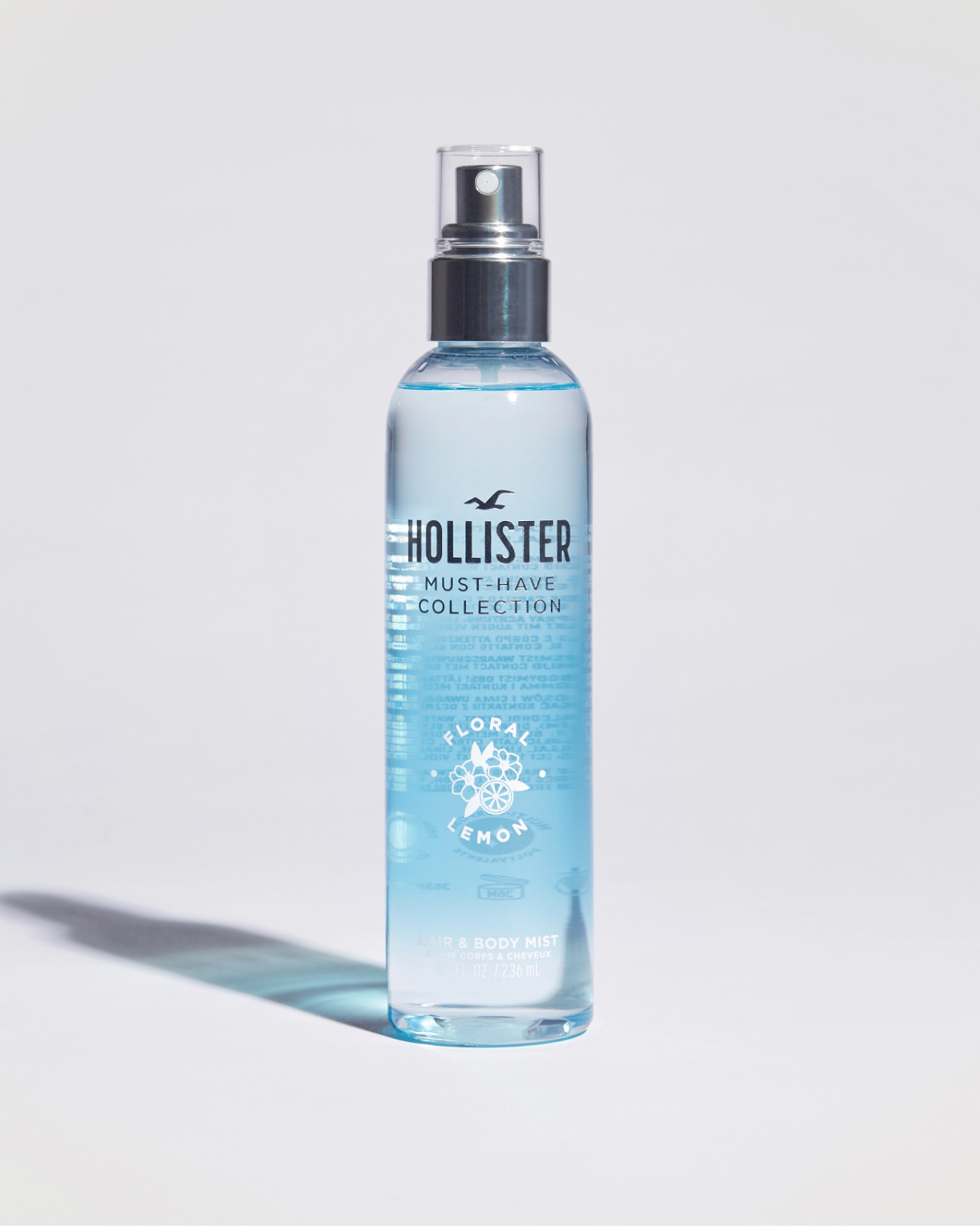 Hollister Must-Have Collection Floral + Lemon Body Mist Women\'s 8 fl oz, 236 ml