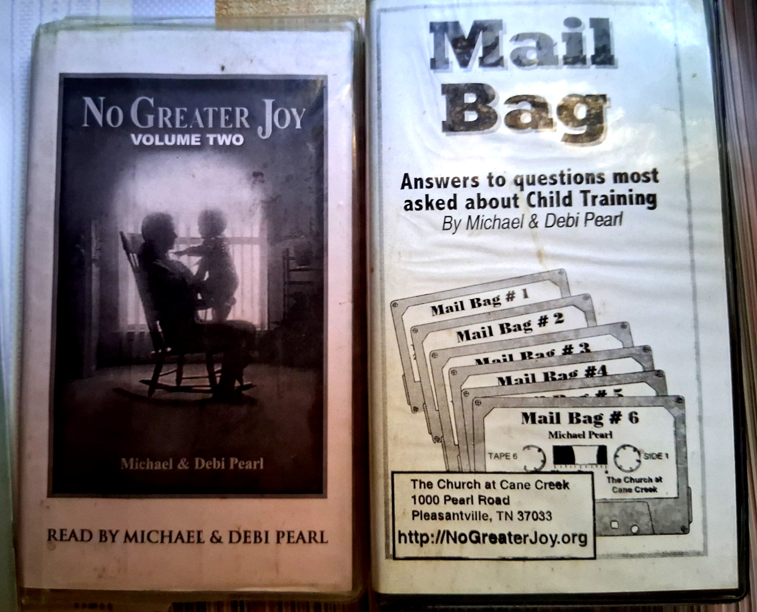 \\No Greater Joy Michael Debi Pearl Cassette LOT Child training Homeschool
