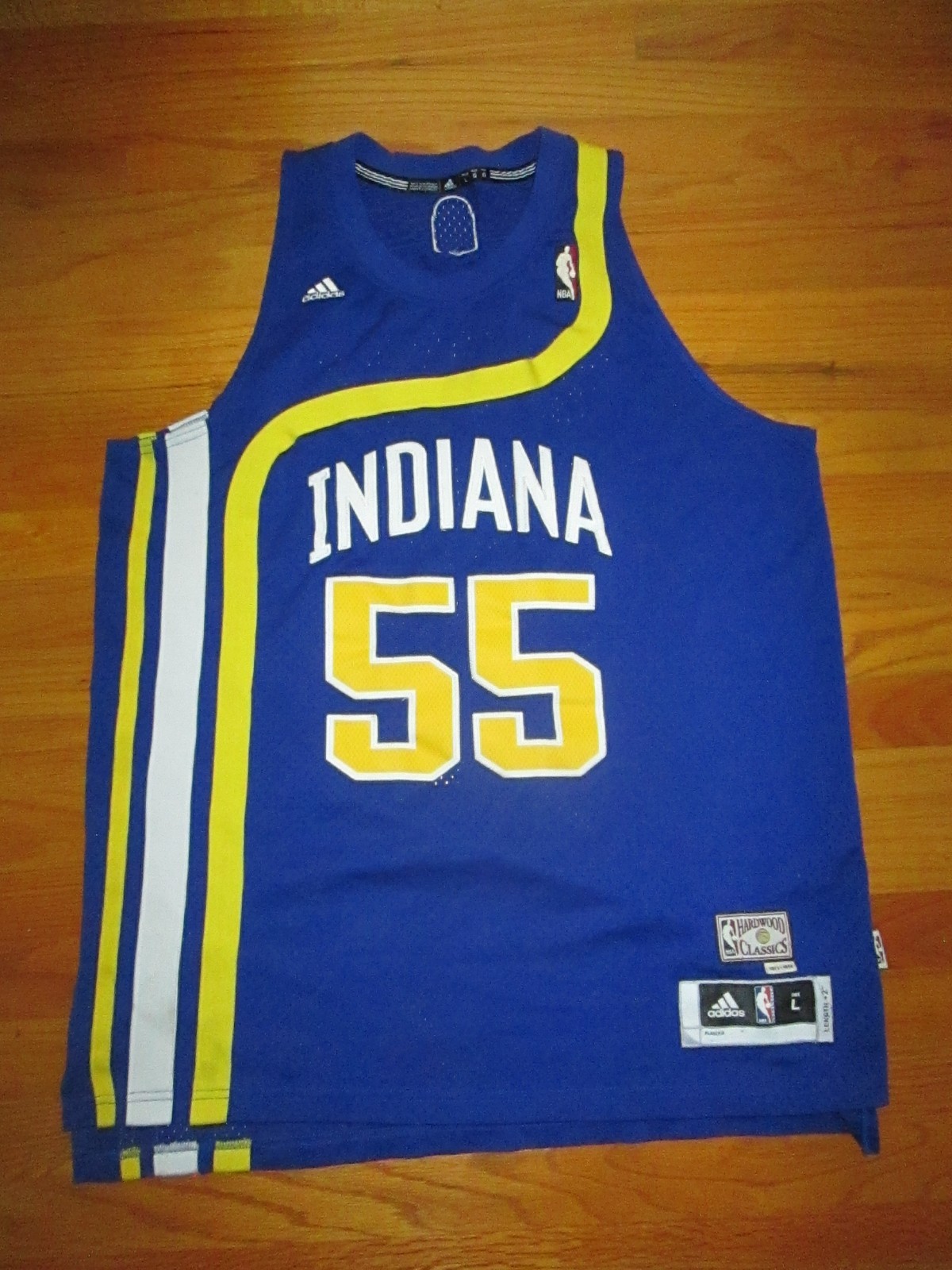 2011 Adidas Hardwood Classics Retro Vtg ABA Throwback 1971-72 Roy Hibbert jersey