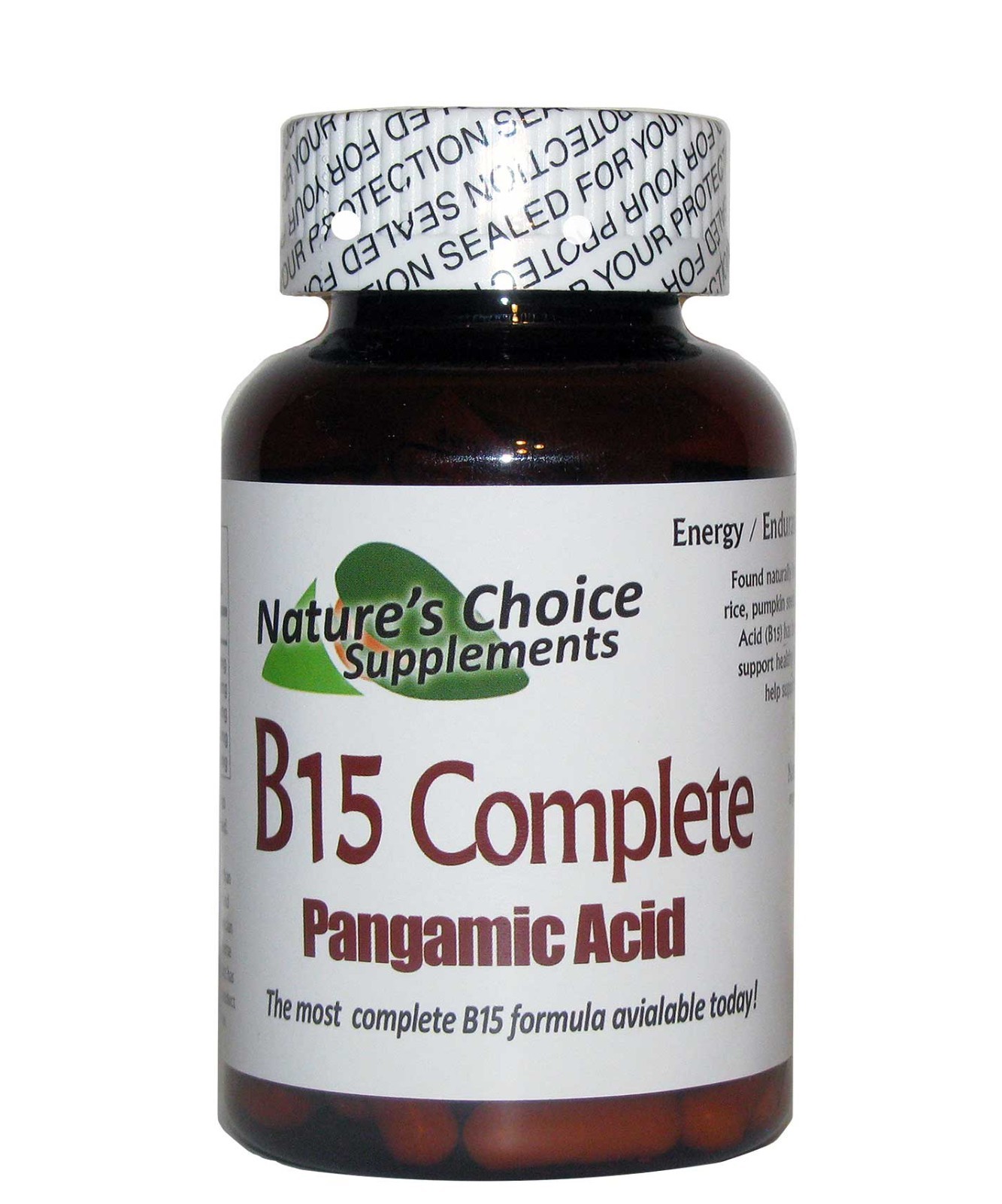 Vitamin B15 Pangamic Acid Formula