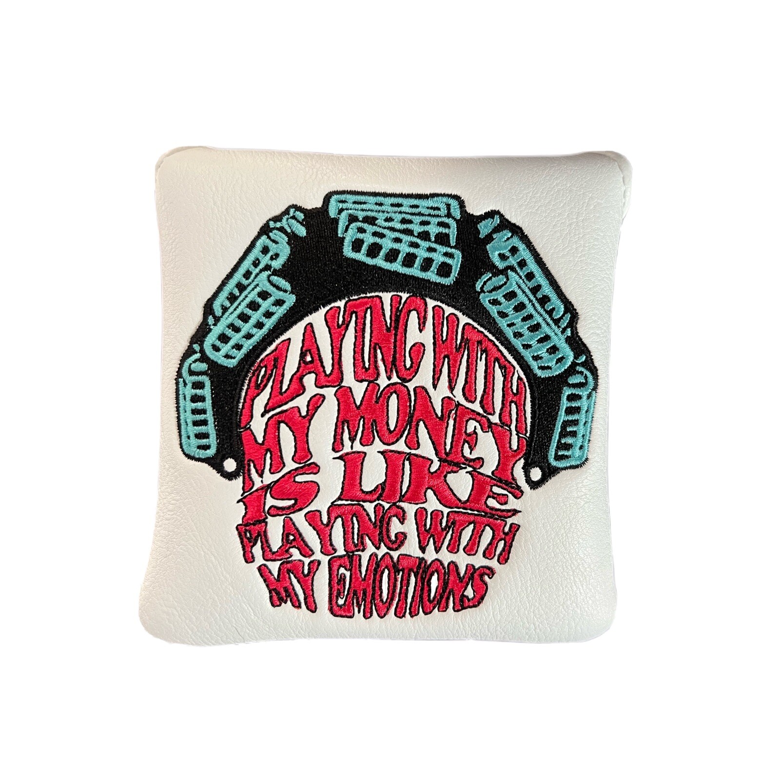 B&B Golf Mallet Headcover - MONEY & EMOTIONS 