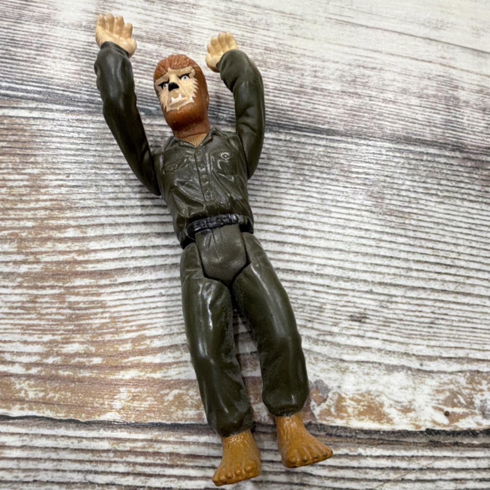 Werewolf Monster Toy Figure Green Outfit Monster Theme Ages 4-7 8-11 Years