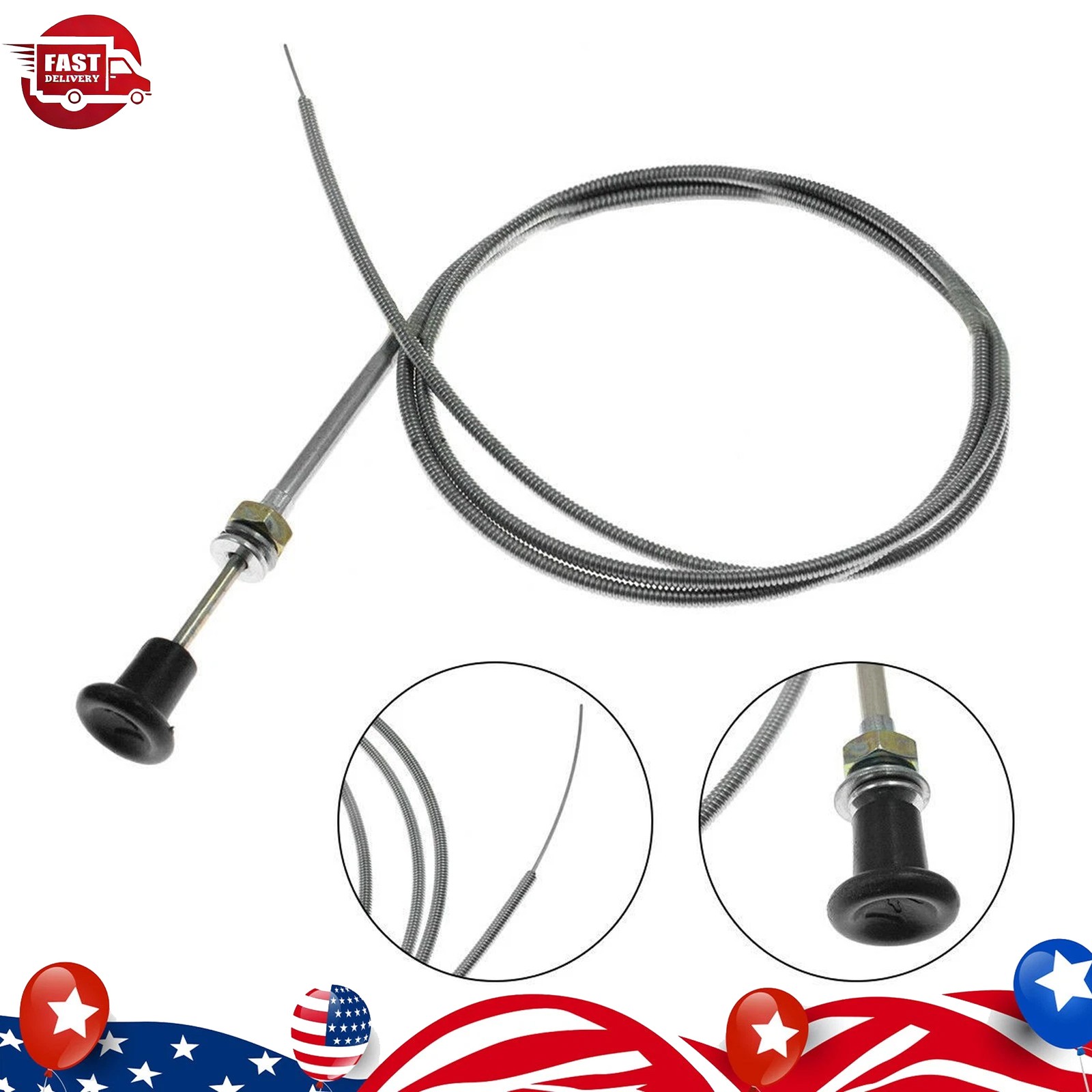 New 237 Universal Push Pull Choke Cable 63