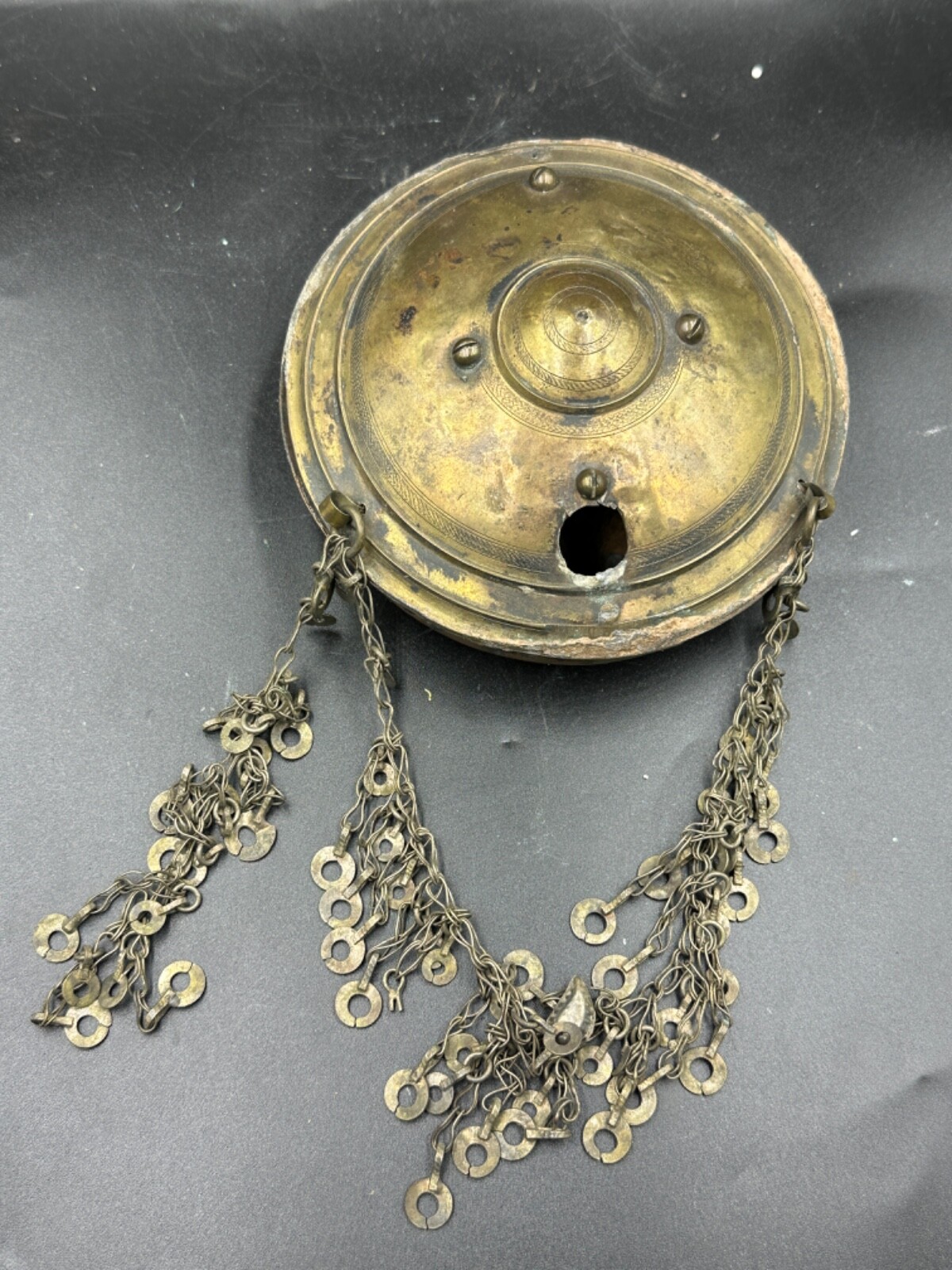 Roman old 100 years old box use for powder collection peace