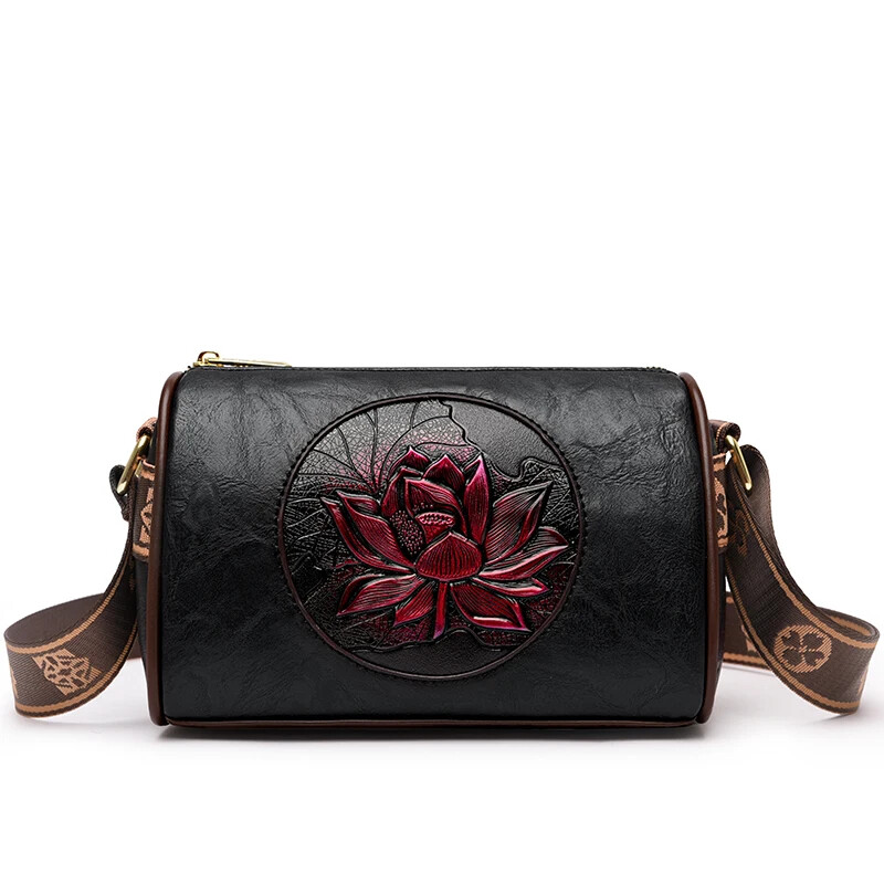 Bolso De Cuero Para Mujer Bolsa Moda Lujo Hombro Mano Cartera Bandolera Elegante