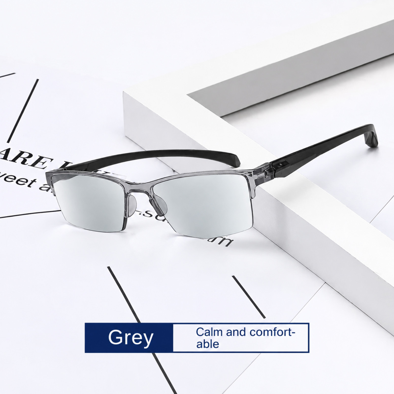 Smart Automatic Zoom Reading Glasses Anti Blue Ray Eyeglasses Autofocus Power
