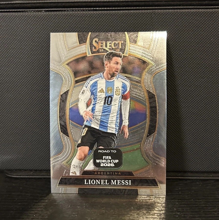 2025-26 Panini Select Road to Fifa World Cup - Terrace - Lionel Messi 