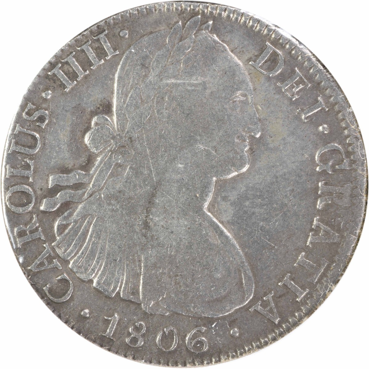 1795 Mo TH Mexico 8 Reales KM109 VF Uncertified #549