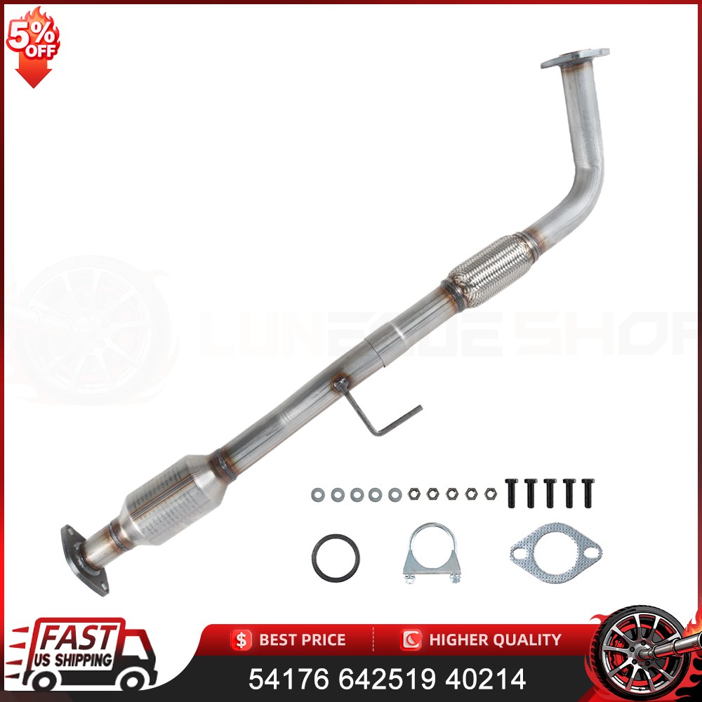 Rear Catalytic Converter & Flex Pipe For 1993 1994-1996 Toyota Camry 2.2L 54176