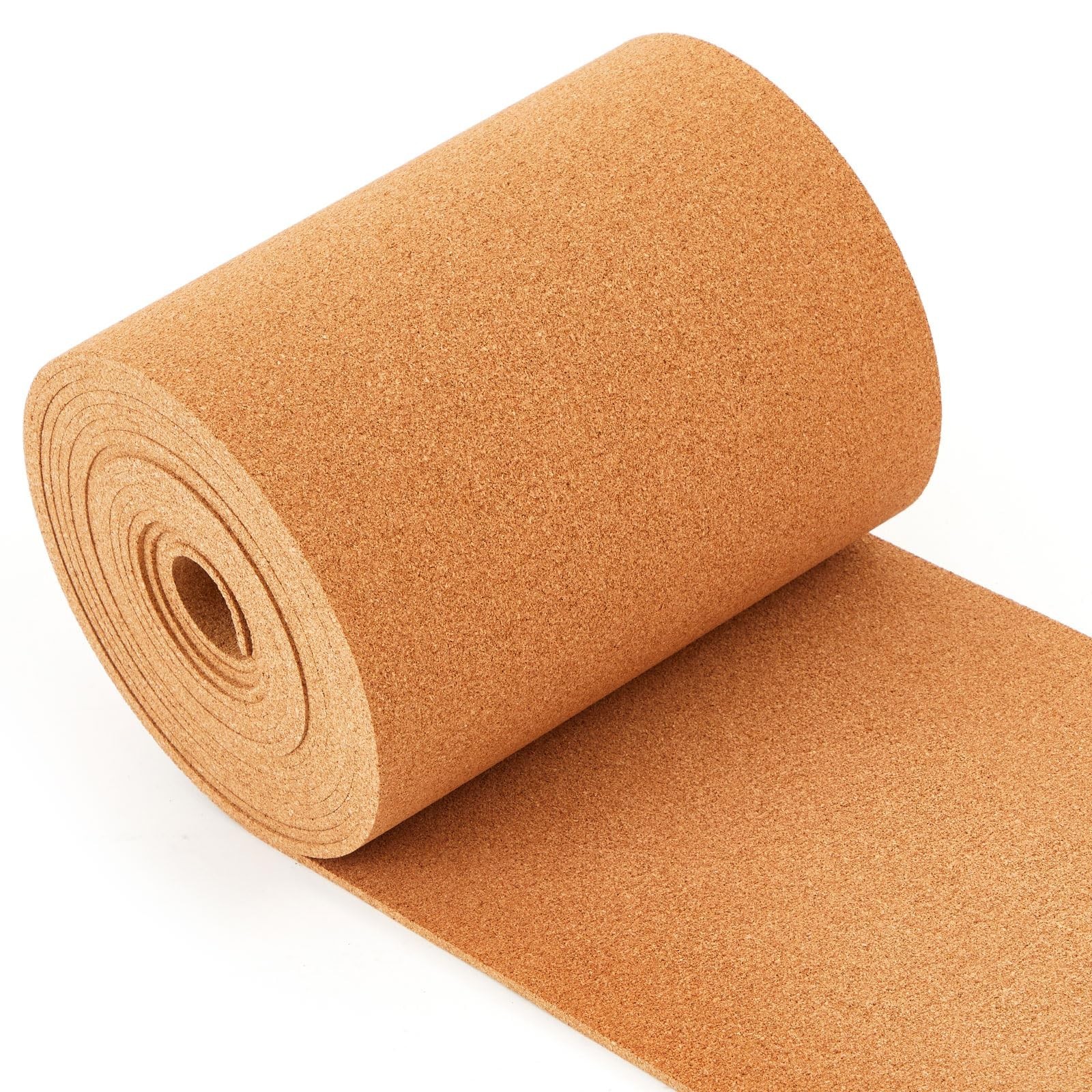 Pangda Multi-Purpose Cork Board Roll 16in x 13ft, 1/4 Pangda Multi-Purpose Cork Board Roll 16in x 13ft, 1/4