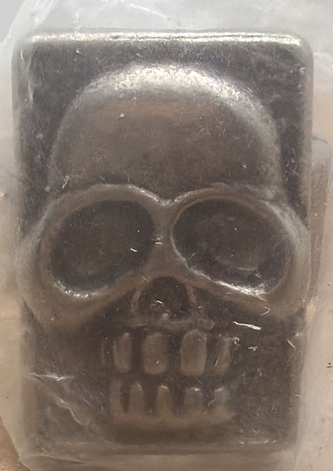 New THE PHANTOM SKULL RING MOVIE PROMO RING 1996 METAL RING ADJUSTABLE Sealed D7