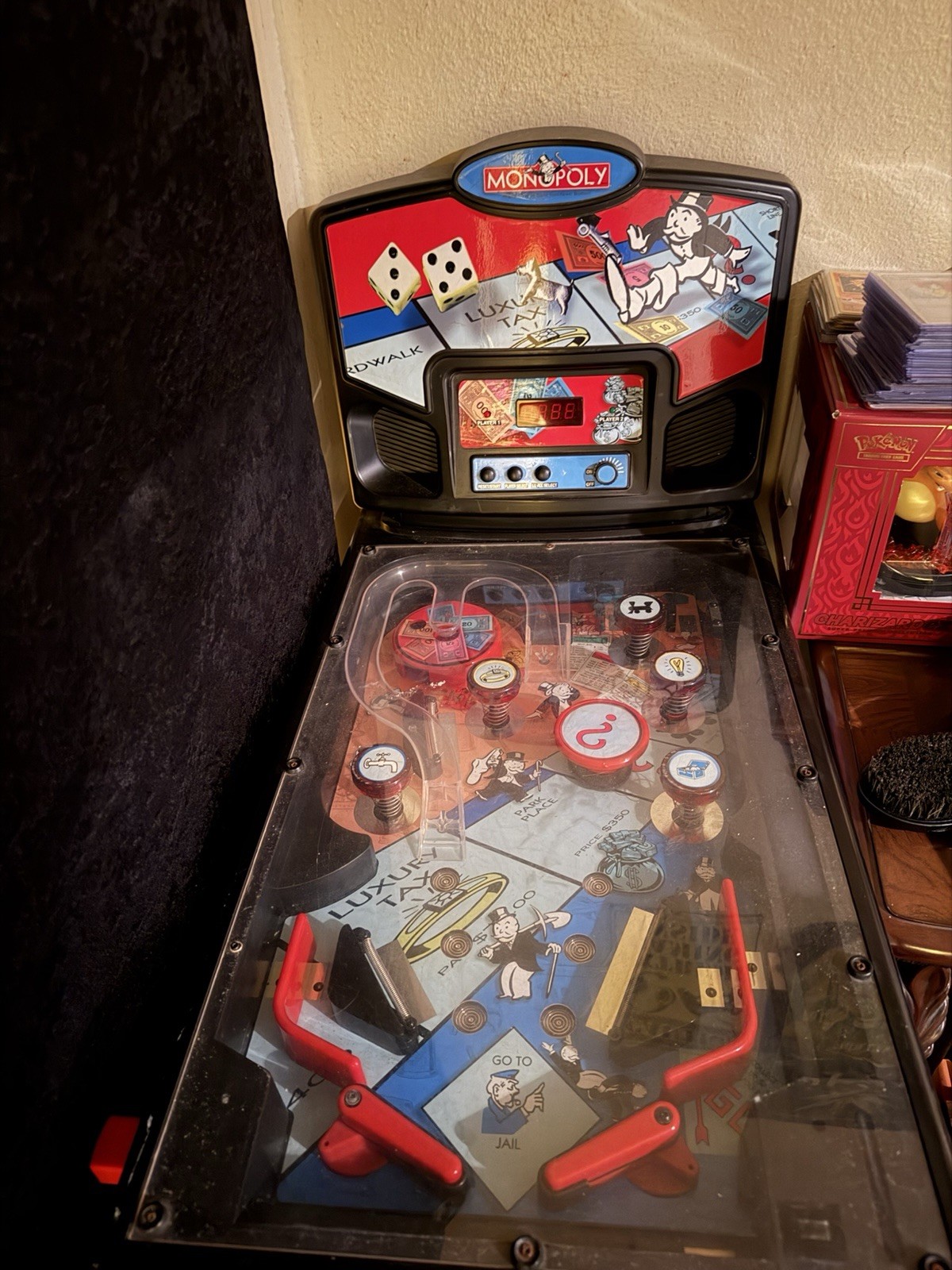 Hasbro Monopoly Electronic Pinball Machine Game Vintage 2000 Untested Hasbro Monopoly Electronic Pinball Machine Game Vintage 2000 Untested