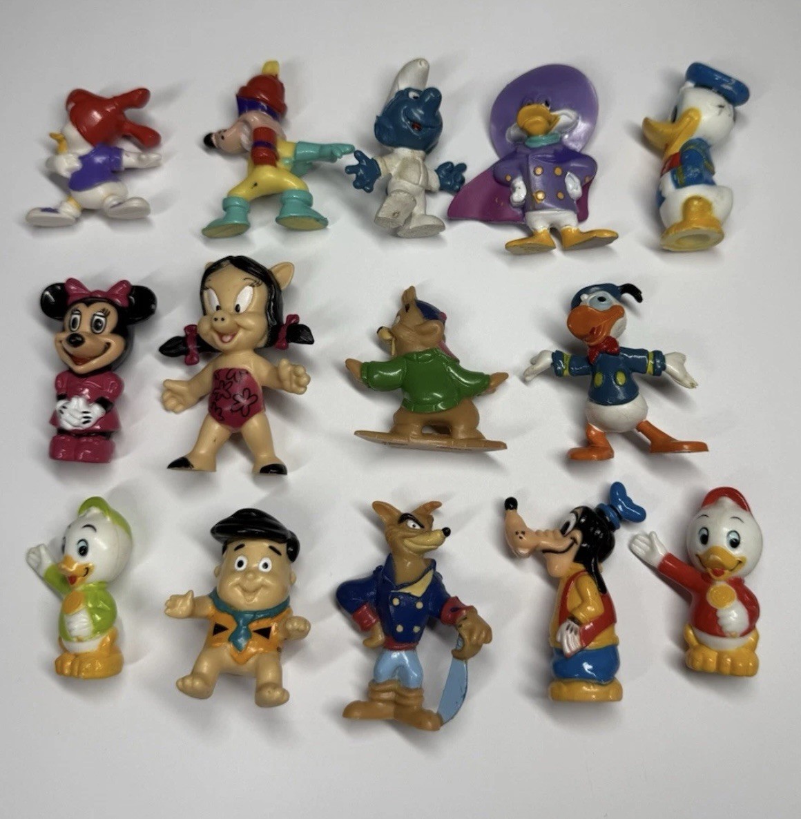 Lot Of 14 Vintage Figures Toys. 80’s-90’s please read thank you
