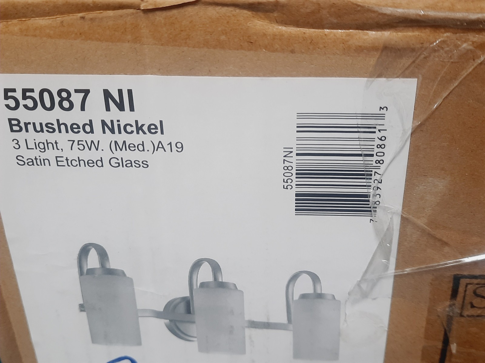 Kichler 55087NI Kennewick 3 Light 23\