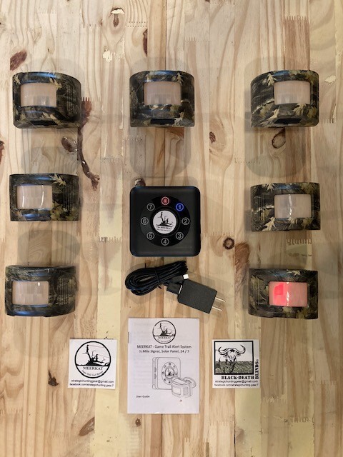 MGT-17 MEERKAT Game Trail Alert System, Hunting Alert, Motion Sensor, Game Alert