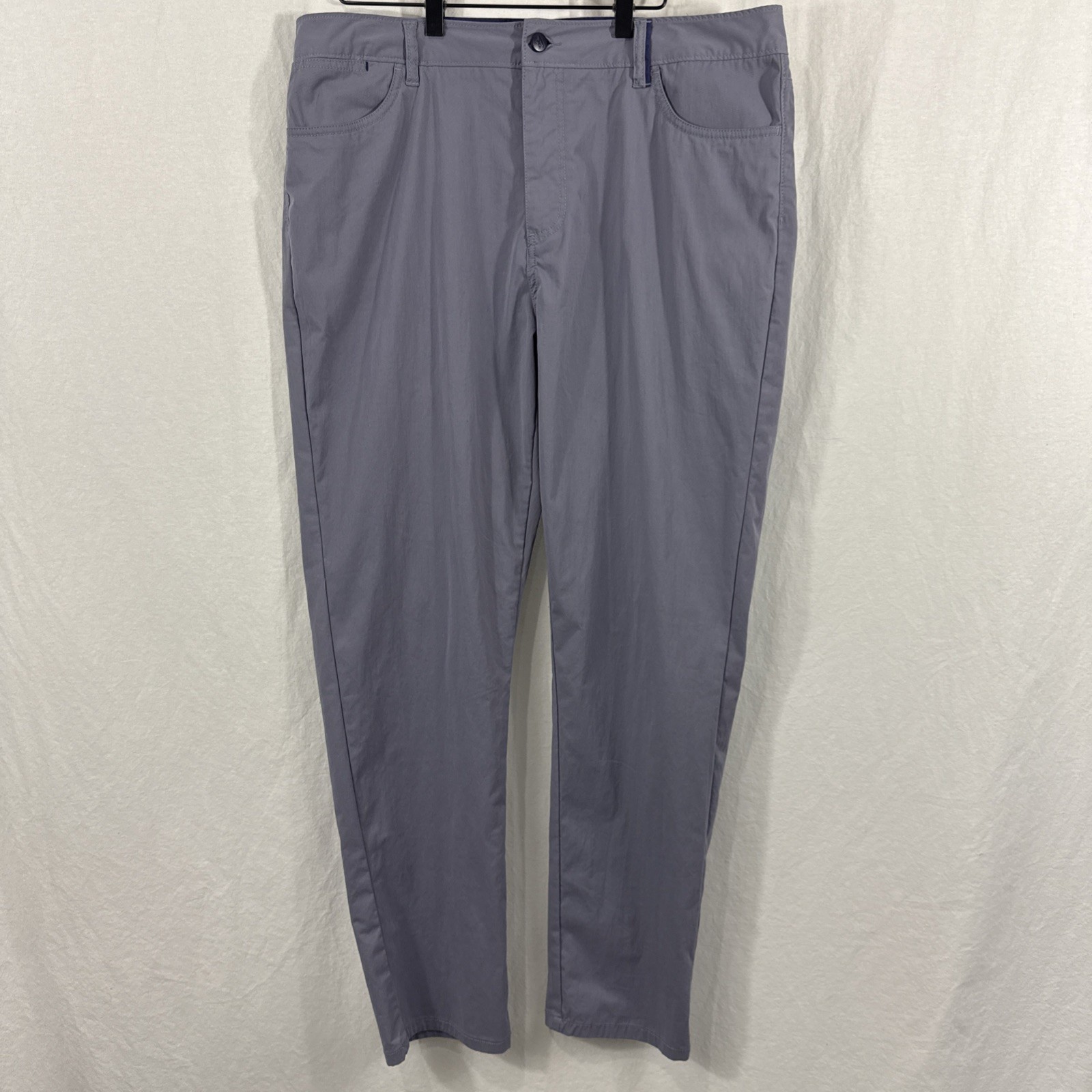 Johnnie O Marin Prep-Formance Cloudbreak Blue Pants Mens Sz 38x32 Golf Preppy
