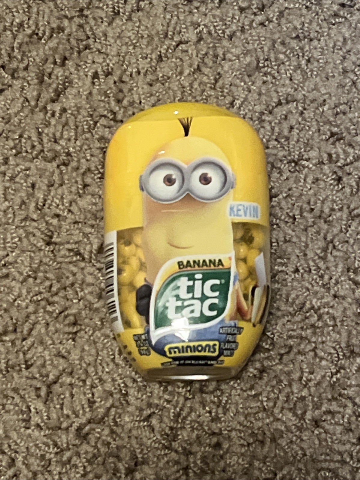 NEW Minions Tic Tac Jumbo Limited Edition Sealed Kevin 2017 Yellow Minion NEW Minions Tic Tac Jumbo Limited Edition Sealed Kevin 2017 Yellow Minion