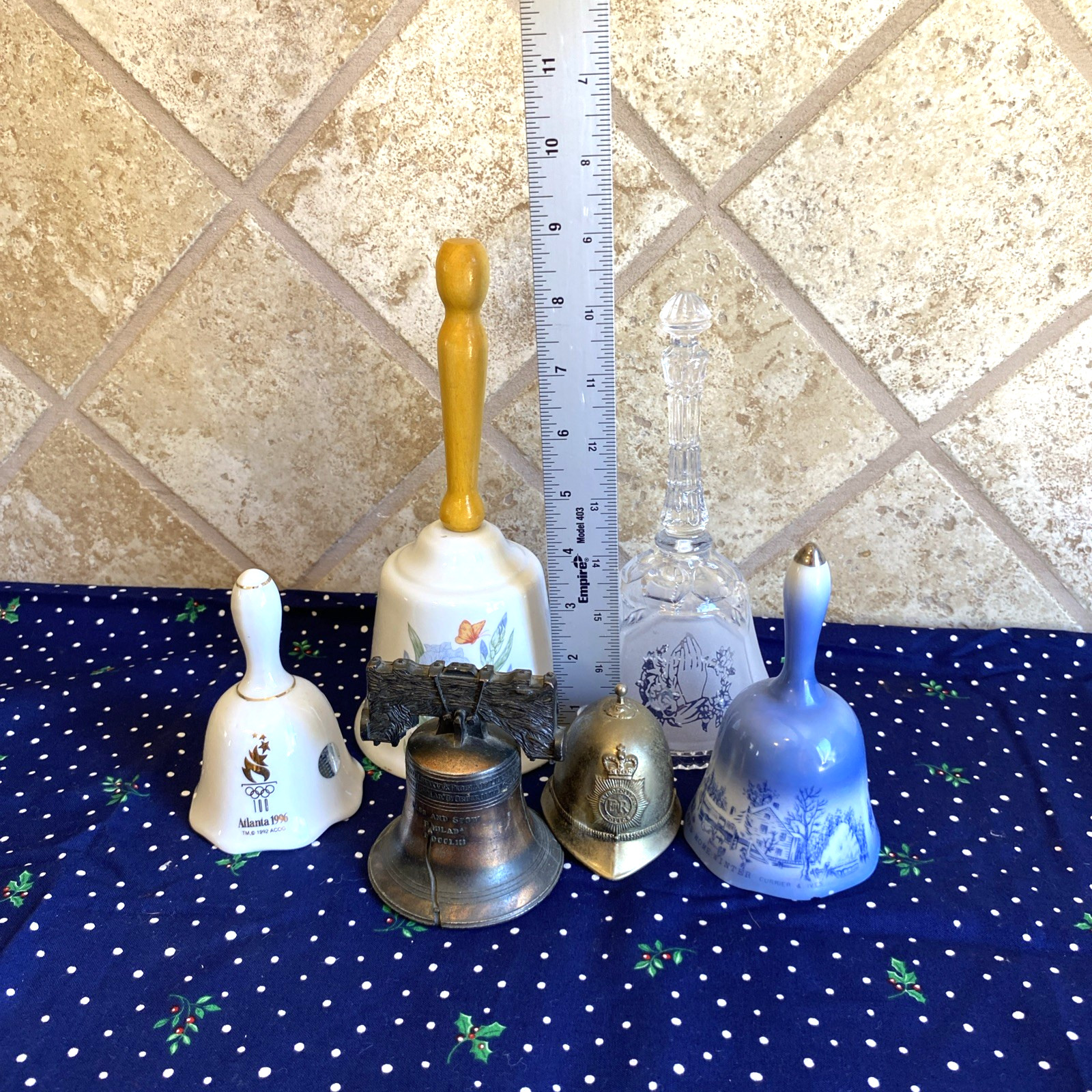 Assorted Bells Collection Of 6 Pieces