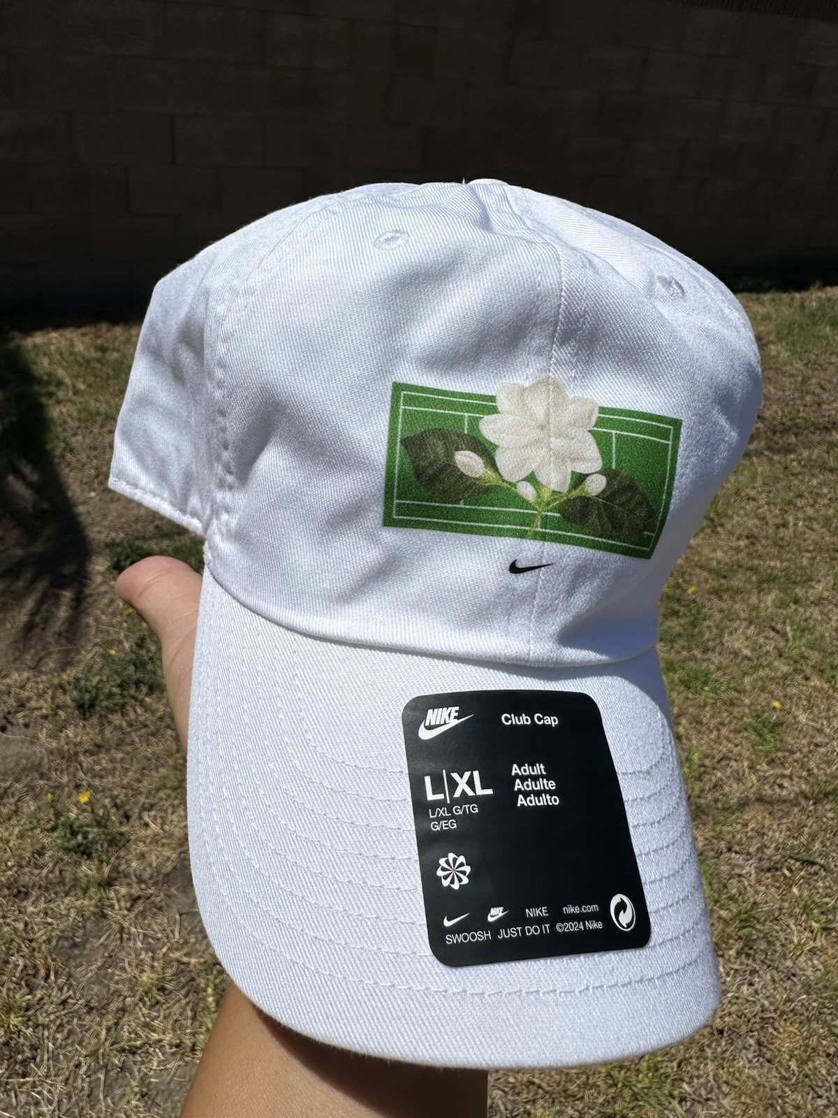 Alexandra Alex Eala Nike Sampaguita WHITE Club Cap Unisex Sz L/XL 🇵🇠Exclusive Alexandra Alex Eala Nike Sampaguita WHITE Club Cap Unisex Sz L/XL 🇵🇠Exclusive